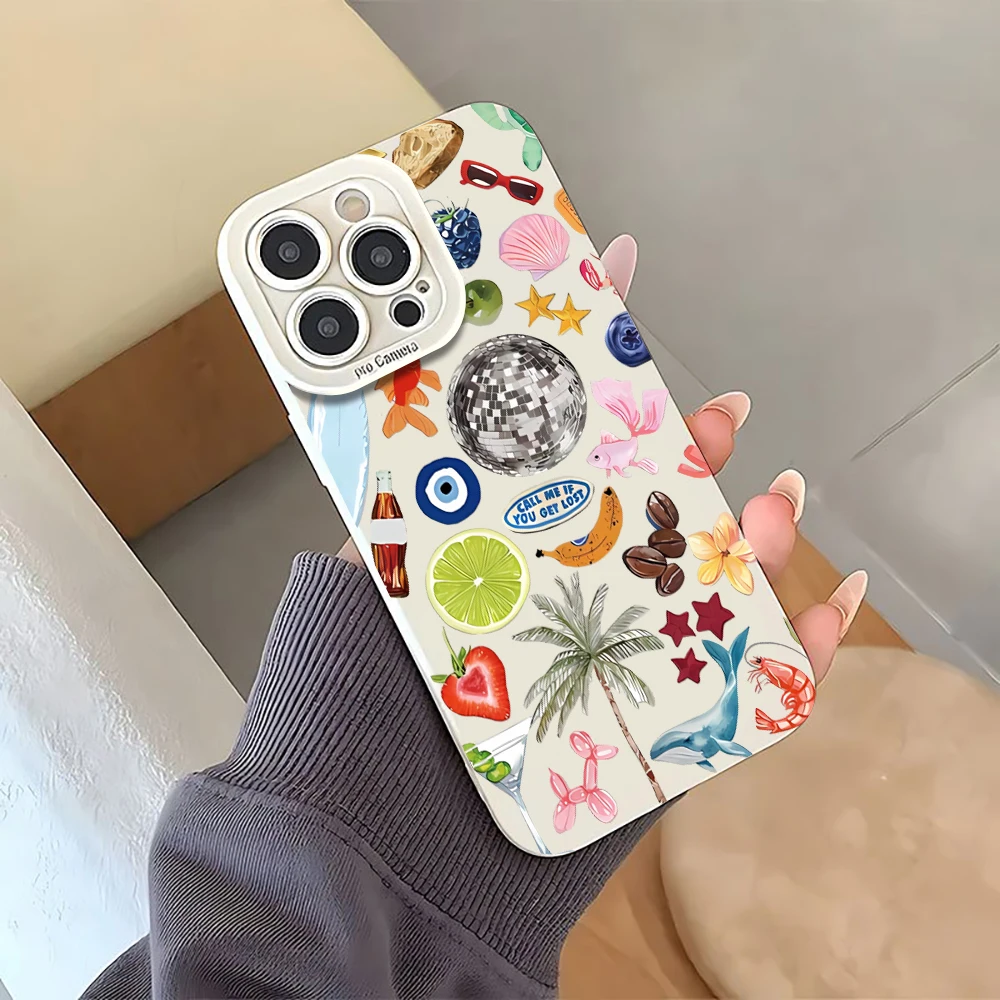 Trendige Handyhülle für Samsung Galaxy S26 S25 S24 S23 Ultra S22 S21Plus FE A57 A56 A55 A54 A53 A36 A35 A34 5G TPU-Cover – Detail 4