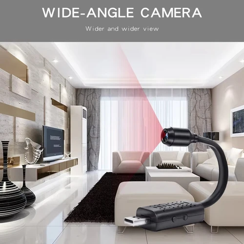 Imagen 2 del producto Xiaomi-cámaras de vigilancia WiFi 4K USB, Mini Cable de lente Flexible, grabadora de vídeo con detección de movimiento, videocámara de monitoreo de seguridad