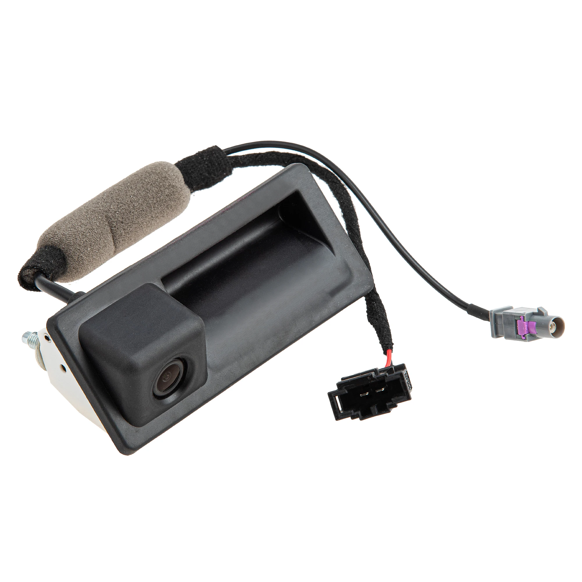 New Trunk Release Handle W/ Backup Camera 5N0827566AA 5N0827566C For Audi A4 A5 A6 Allroad Q3 Q5 S3 S5 - Image 2