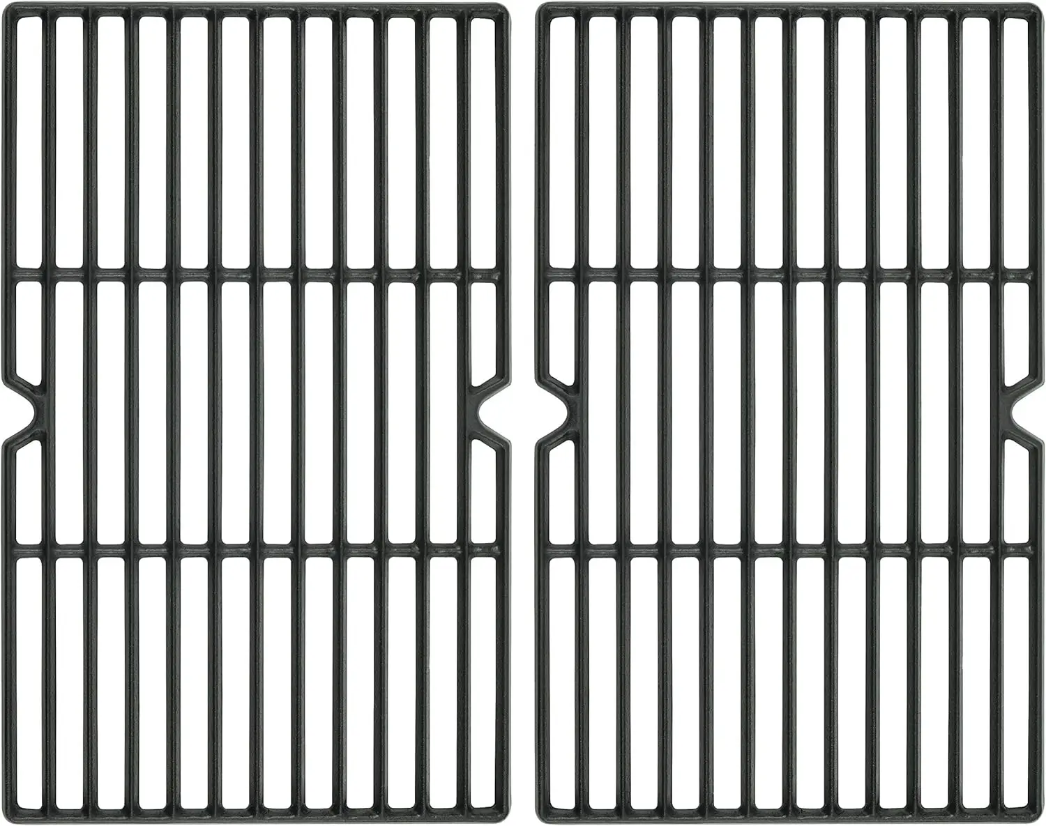 

Запасные решетки для гриля OEM, подходят для 3-конфорочных грилей Kenmore, чугунные, комплект из 2 штук