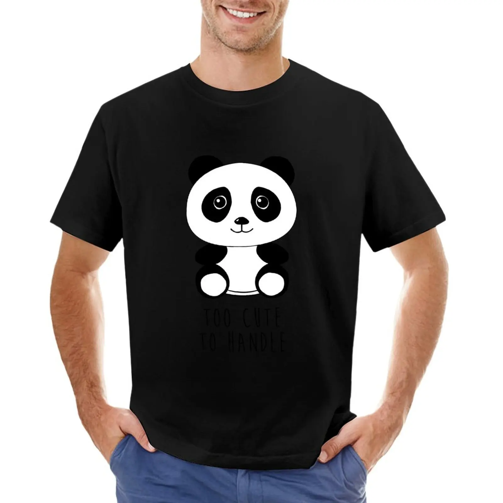 Too cute to handle panda T-Shirt customs shirts graphic shirts graphic tees for a boy t shirts men