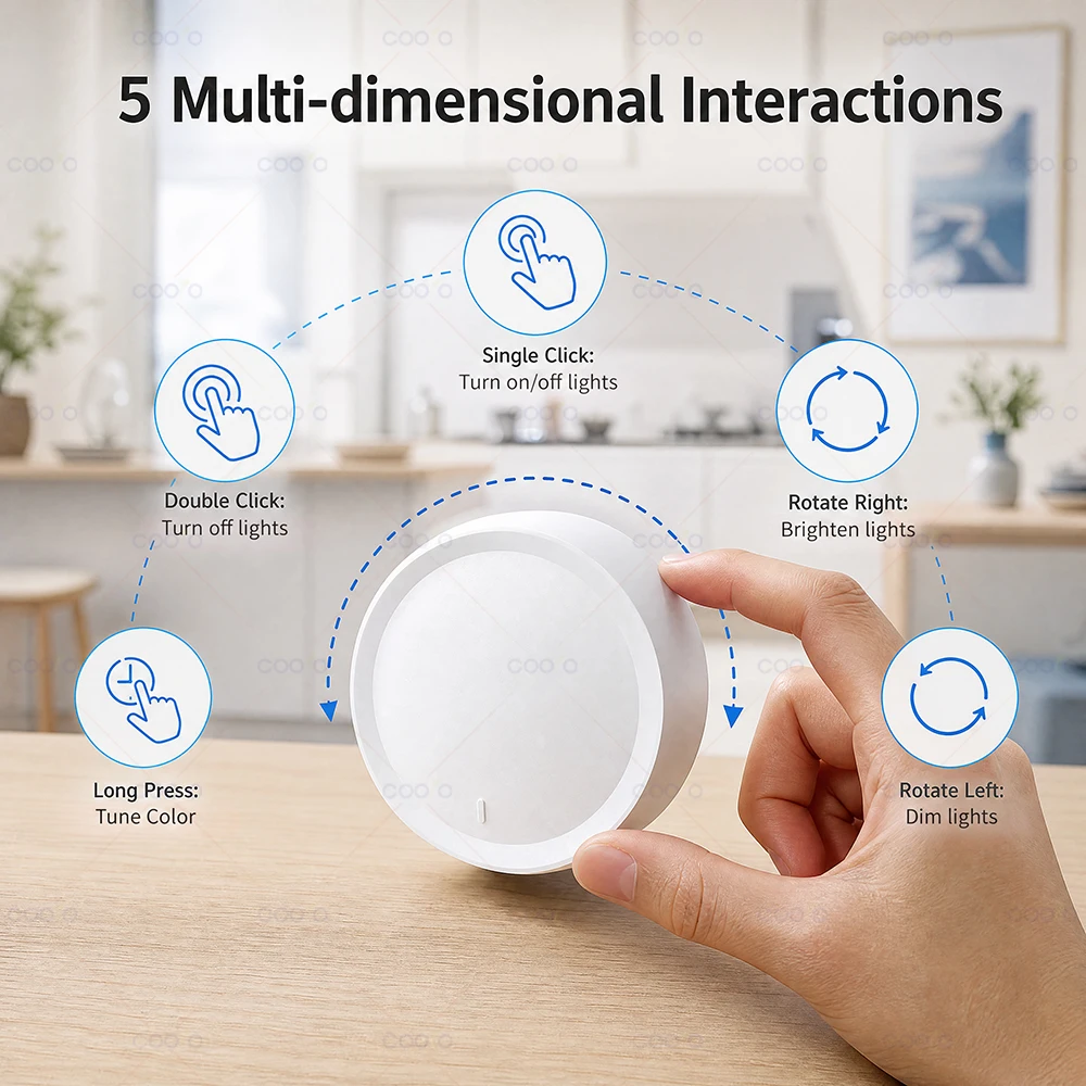 Tuya ZigBee Smart Knob Switch  - Home Automation Ideas review and price