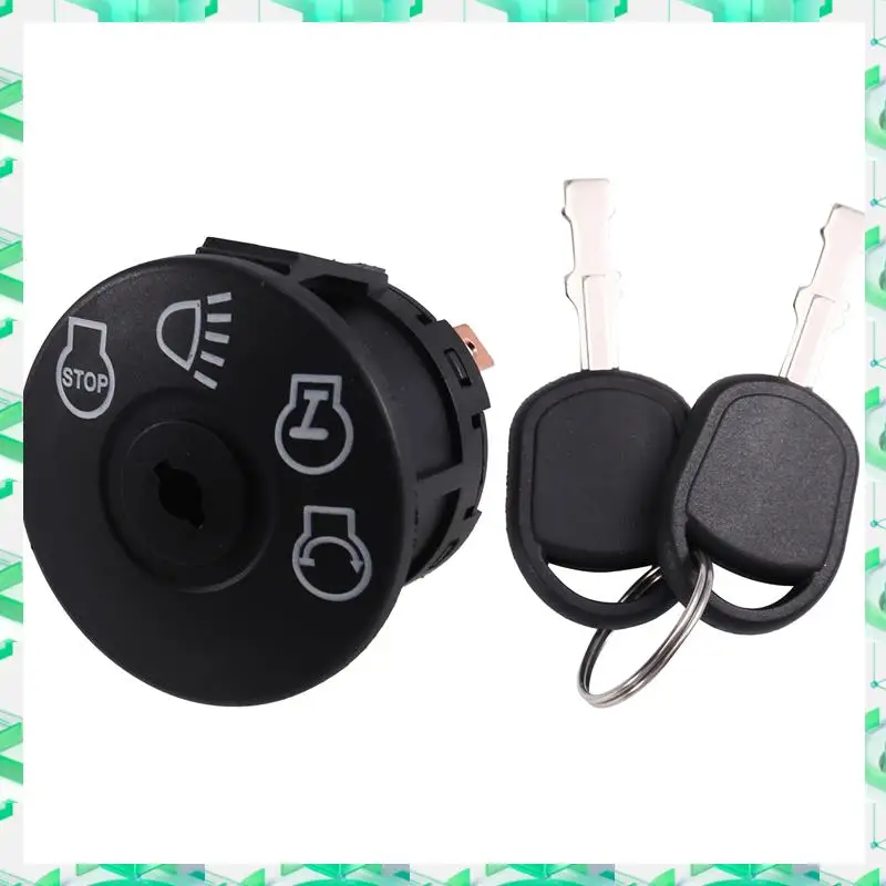 

Цилиндр замка зажигания FIZP с ключом 532163968 532175566 925-17 для газонокосилки John Deere, переключатель зажигания трактора