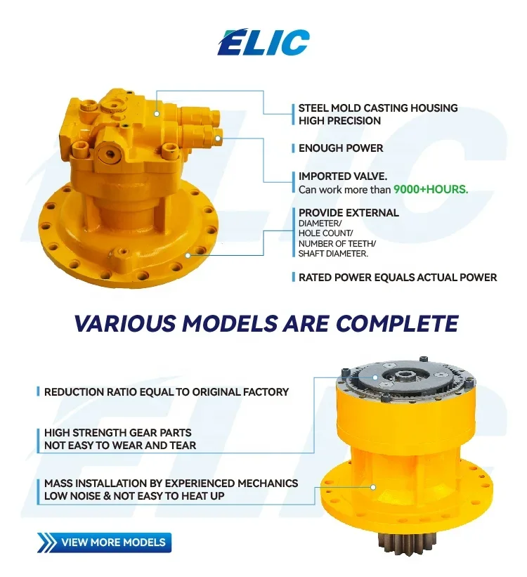 Factory Price M5x130 Excavadora Swing Device Motor Parts Assembly 199-4539 Excavator Swing Motor Assy