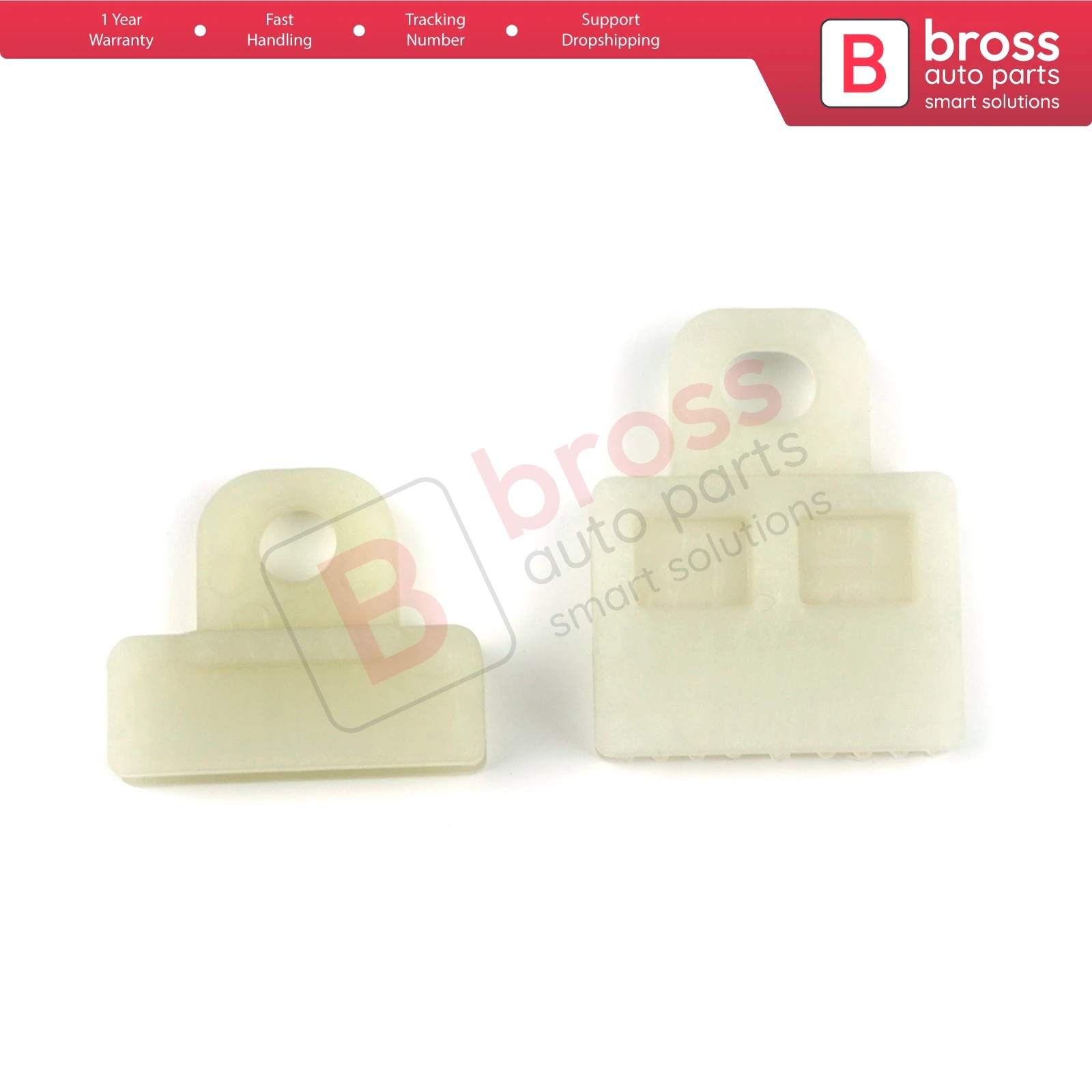 BWR5019+BWR5023 2 Types Power and Manual Window Regulator Glass Channel Slider Sash Connector Clips for Corolla, scion XB. PRIUS