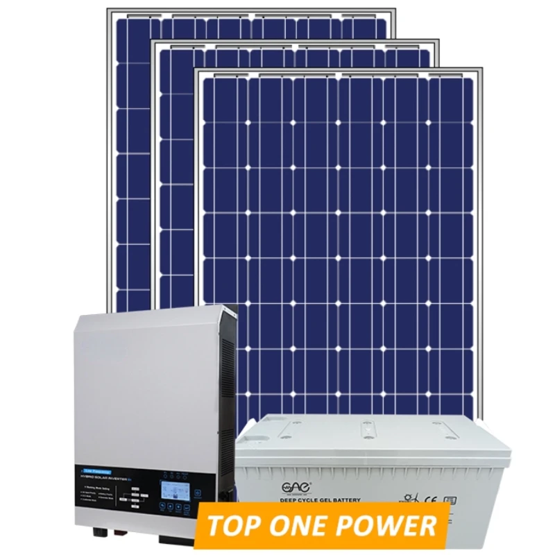 9kwp solar panel 10KWh battery 8 KW inverter Off-Grid Solar Battery Energy Storage System complete solar system including