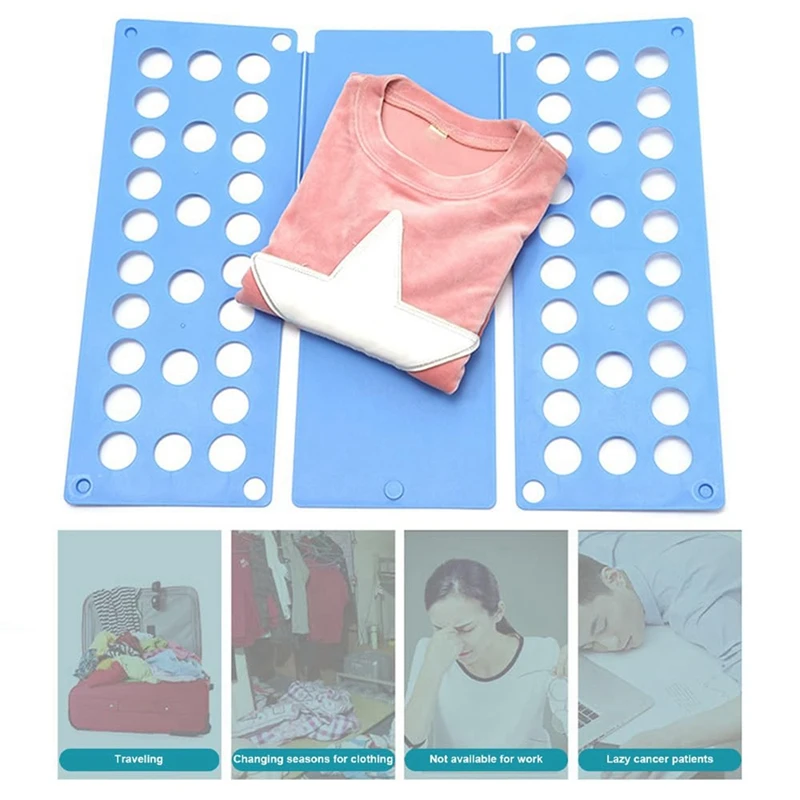 Shirt Folding Board,Durable Space Saving Clothes Folder,Shirt Folding Auxiliary Board Clothes