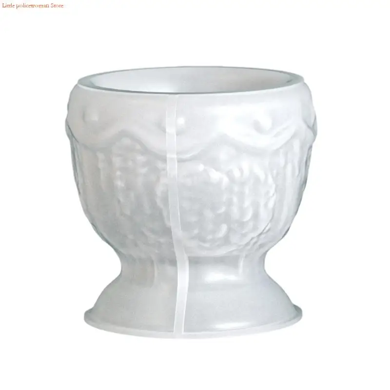 قالب سيليكون كروشيه F92D لأطباق الحلوى اليدوية وأدوات تزيين المنزل #2