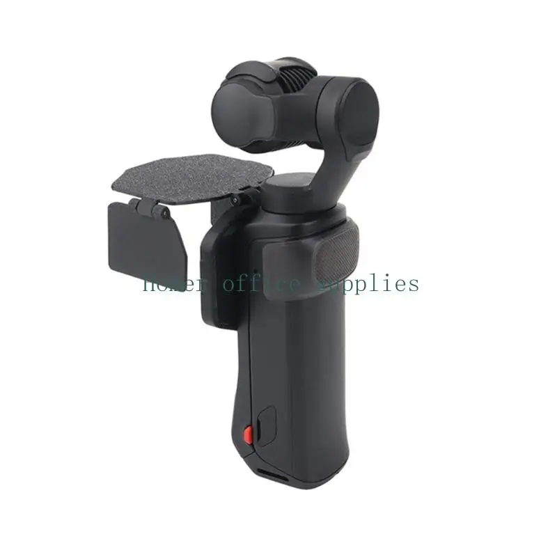 K43B Camera Screen Shade Mount with Foldable 3D-Printed Plastic Frame for Bright Outdoor, Travel, and Location Filming
