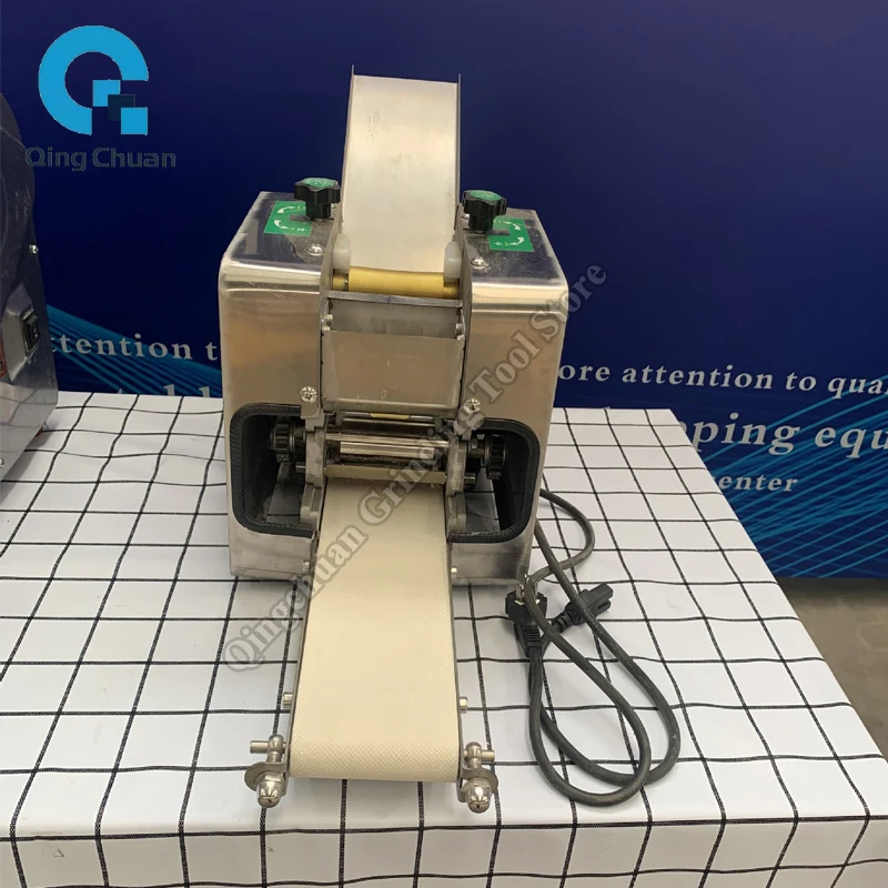 Dumpling Skin Machine Small Commercial Dumpling Skin Machine Automatic Rolling Machine Wonton Skin Machine