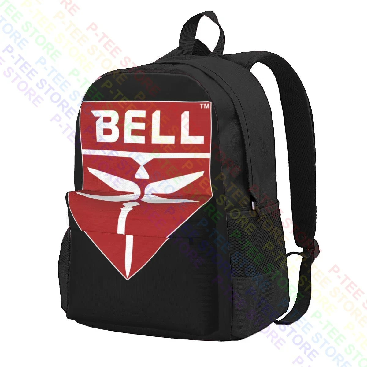 Bell Helicopter Textron Logo Aerospace Bell Aircraft Large Capacity Backpack Foldable Shopping Bag