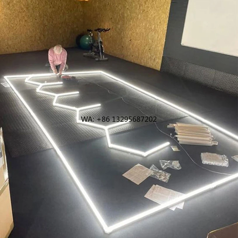 

The Most Popular Hexagonal Led Light for Workshop Hexagon Led Wall Lamp Hexagon Lamp