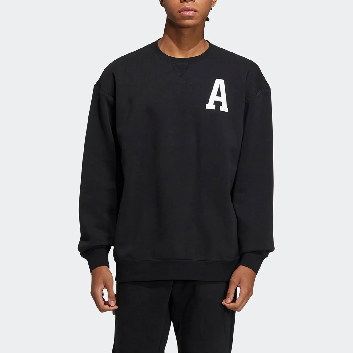 

Оригинальная зимняя толстовка унисекс Adidas из флиса свободного кроя для спорта IB2745