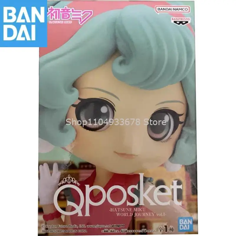 

Bandai Namco Banpresto Q Posket Hatsune Miku World Journey Vol.1 In Stock Original Genuine Figure Model Collector Figurine Toys