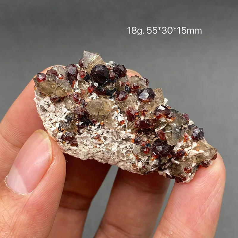 100% natural garnet raw stone mineral specimen healing crystal gemstone collection