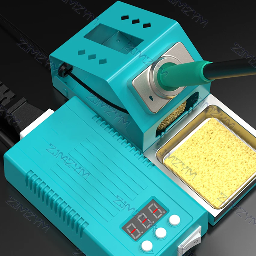 305-T210 Portable Precision Soldering Station with 3 Tips 210 Series Integrated Soldering Iron Tips Constant Teperature 220/110v