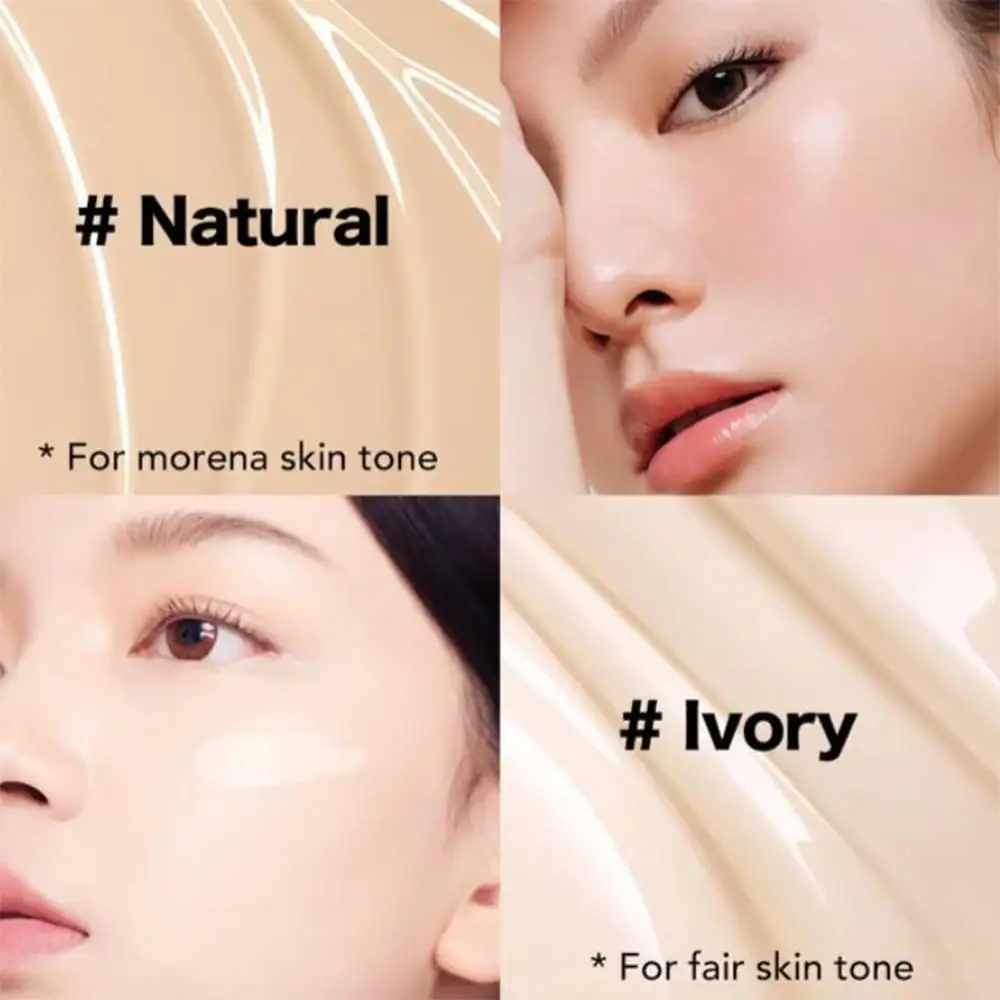 Hot 2-in-1 Double Layer Powder Foundation Red Ginseng Revitalizing Cushion Foundation BB Cream for Face Makeup