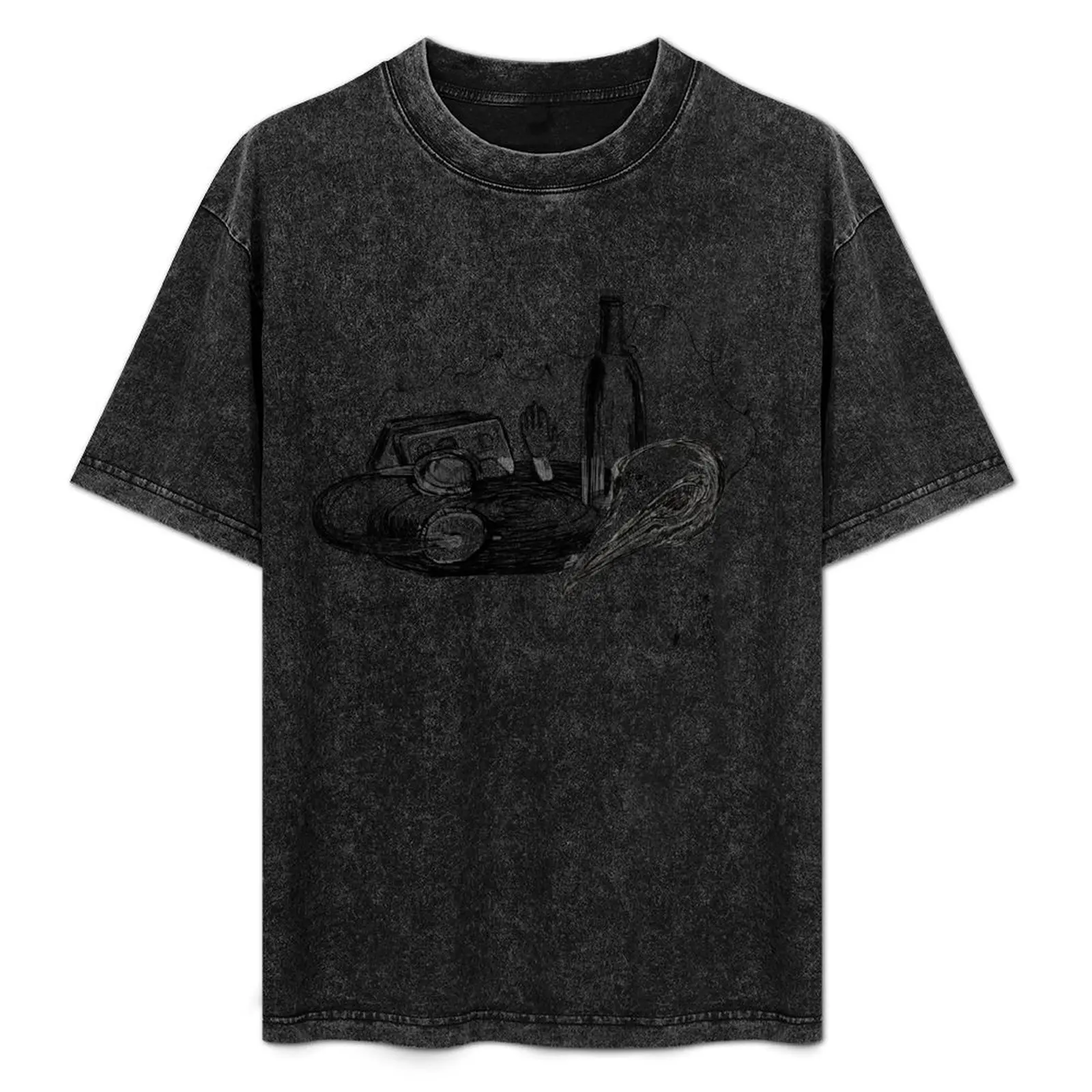 

Station Still Life T-Shirt Sports Casual Breathable Tee Shirt