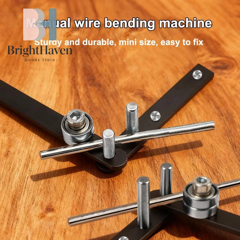 Manual Rod Bender Mini Tubing Bender Hand Bender Bending Too