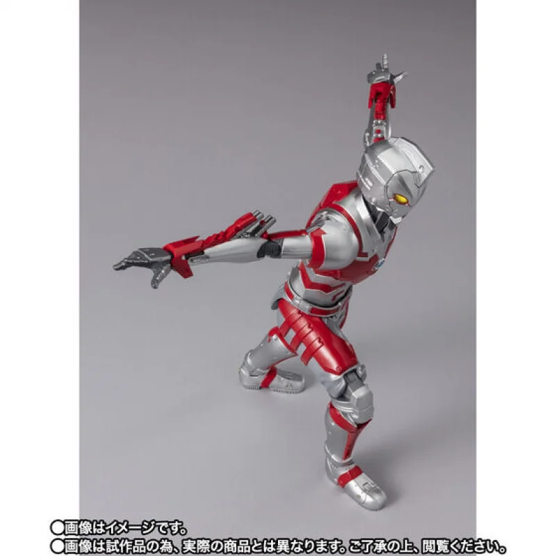 Original Bandai S.H.Figuarts Ultraman Suit Ace The Animation SHF Action Figure Anime Model Collectible Toys Gift