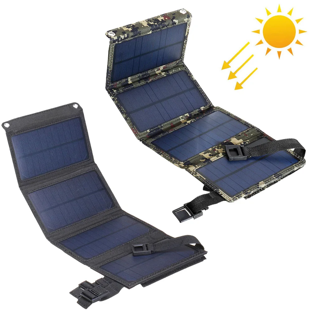 Waterproof Solar Charger Solar Phone Charger Charging for iPhone iPad Samsung Huawei Xiaomi OnePlus OPPO Vivo Honor Google.