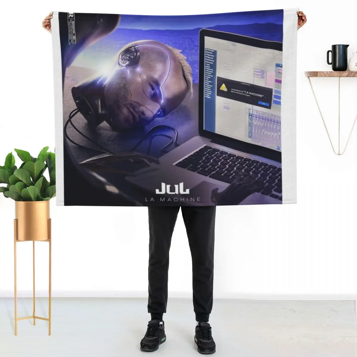 JUL The Machine Throw Blanket Summer Cool Breathable Blanket for Sleeping