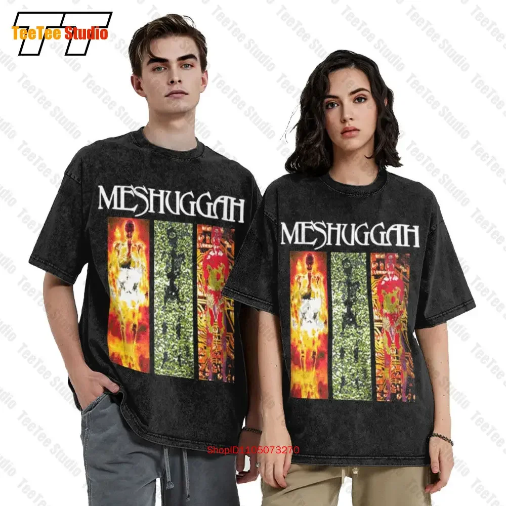 Meshuggah 'Destroy Erase Improve' 01 Vintage Oversized T-Shirt CI45