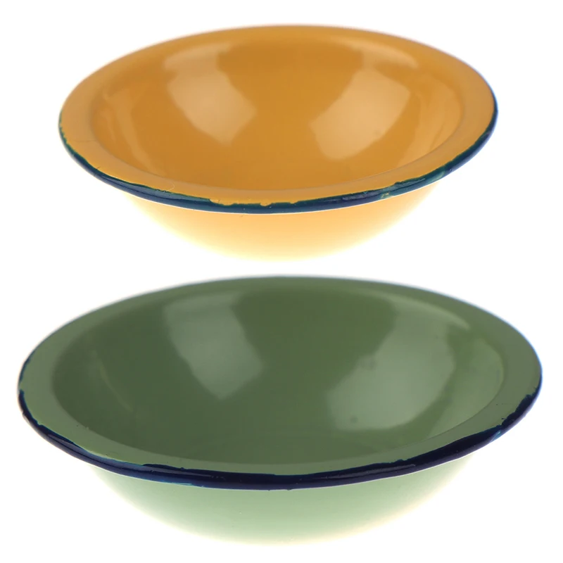 1/12 Dollhouse Miniature Retro Mini Soup Pots Kitchen Accessories Toys