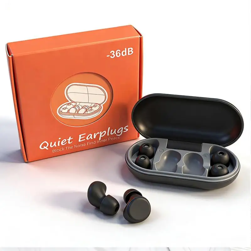 36dB Noise Cancelling Ear Plugs Reusable Sound Blocking Earplug