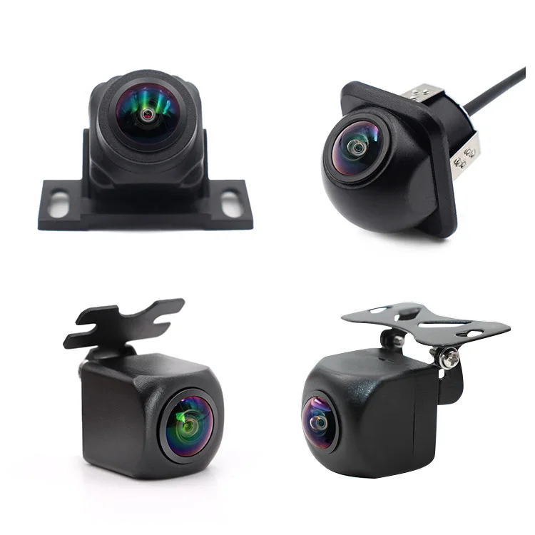 Universal high definition reversing camera fisheye large wide angle AHD720/CVBS three switch car camera ahd view 3