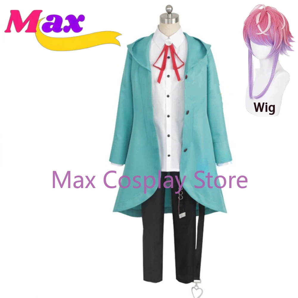 Max Amemura Ramuda DRB Cosplay Costume Wig Hypnosis Mic MC easy R Fling Posse Cosplay Costume Halloween Custom size