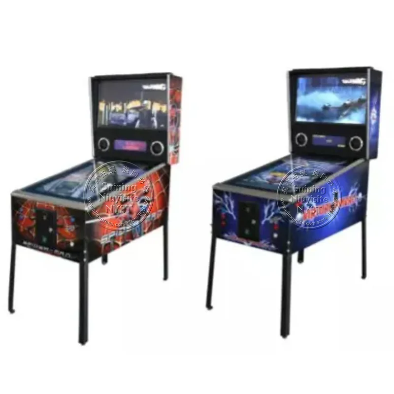 43 Inch Screen 910 Games Flipper Virtual Pinball Table Machine Amusement Park Family Bar Club Home Coin Operated Arcade Machines