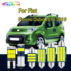6Pcs Canbus Accessories For Fiat Fiorino Qubo 2013-2015 2016 2017 2018 2019 LED Interior Map Dome Trunk Light Kit Car Bulbs