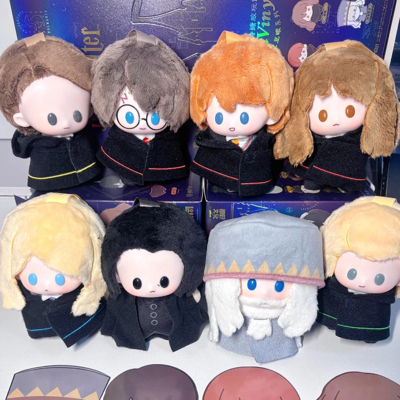 

Harry Potter Bean Eye Doll Series Blind Box Toys Vinyl Face Dolls Cute Anime Dolls Bags Key Chains Pendants Collection Toy Gifts