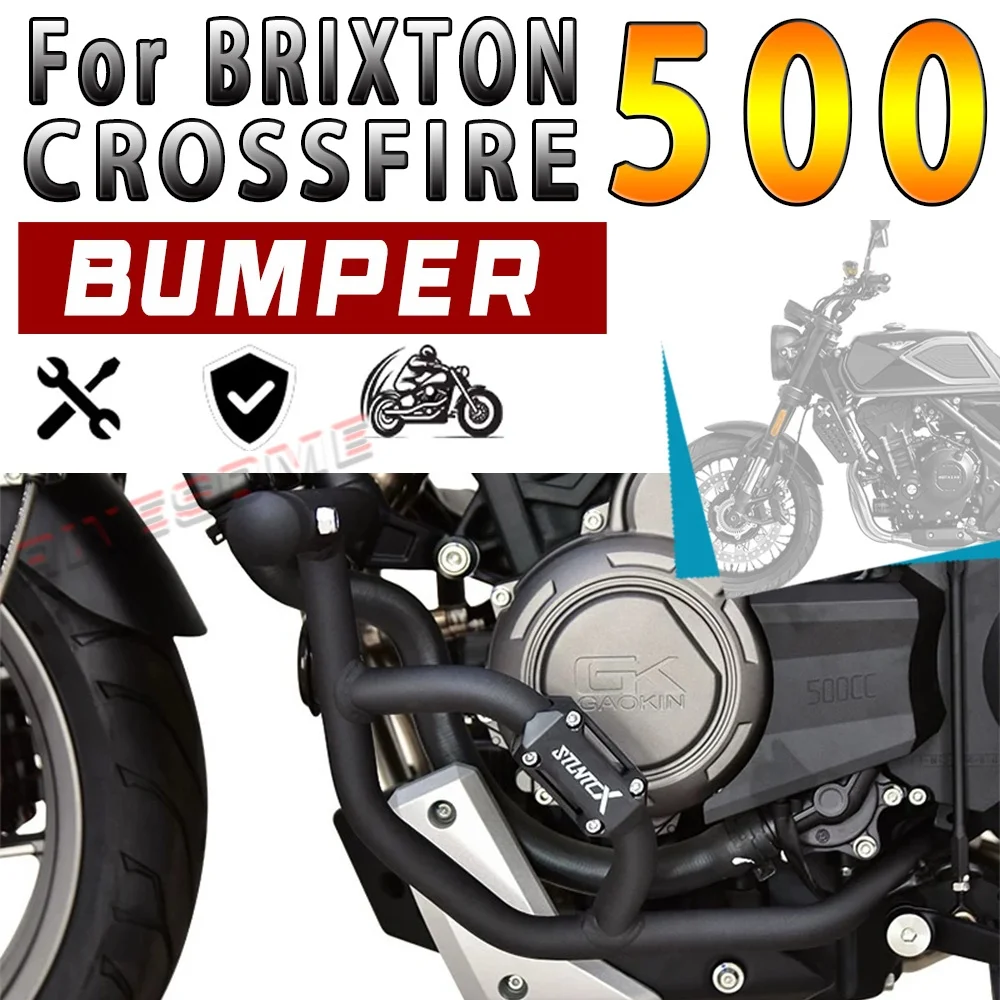 Bumper Modification Guardrail Anti-Fall Rod For Fit BRIXTON CROSSFIRE 500 GK500