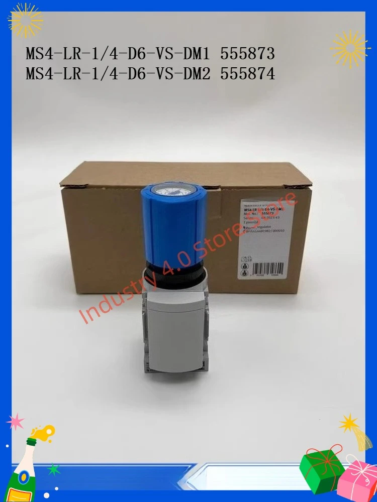 

Brand Pressure Reducing Valve MS4-LR-1/4-D6-VS-DM1/DM2 555873 555874 New