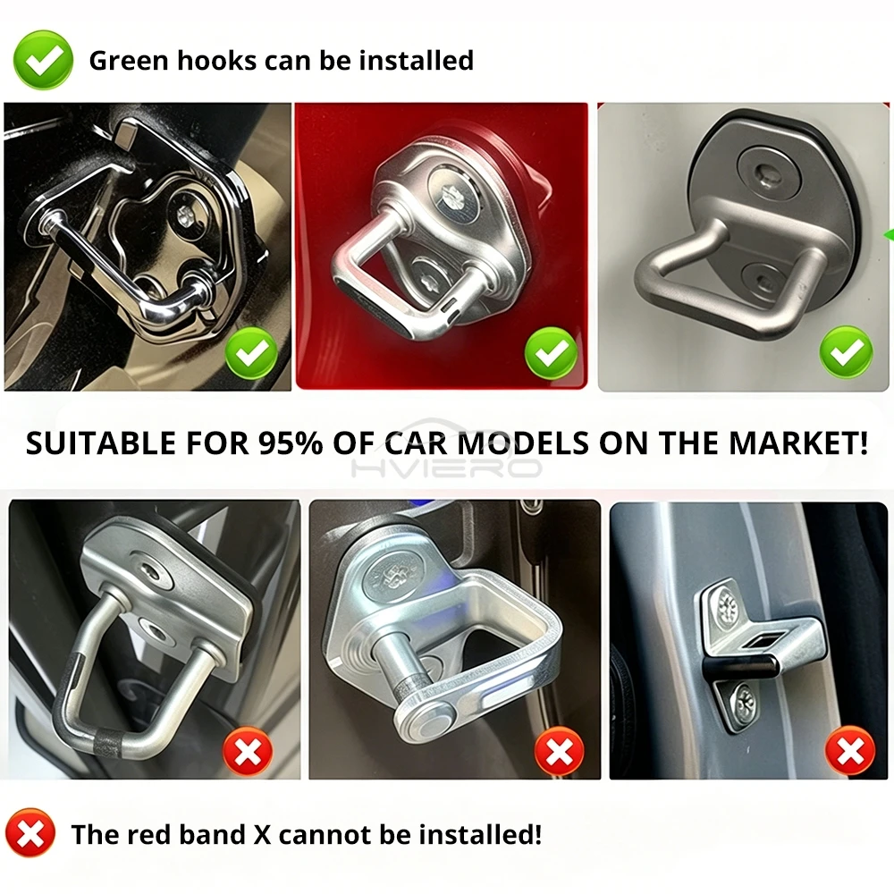 Auto Faltbare Auto Dach Rack Tür Schritt Multifunktions Latch Haken Fuß Pedal Aluminium Legierung Sicherheit Ständer Universal Zubehör – Detail 9