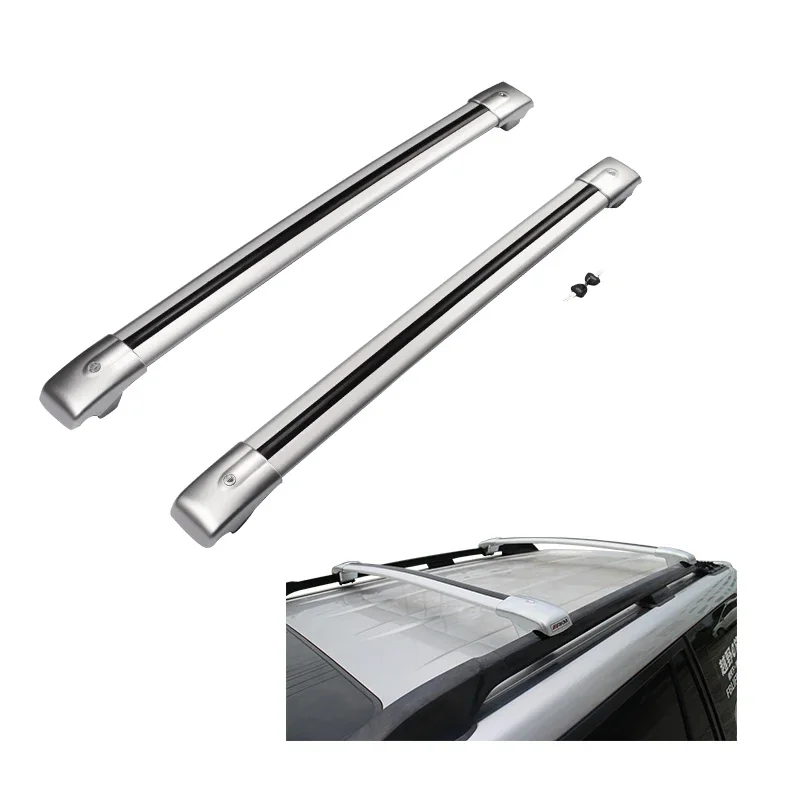 Customize Various Models Aluminum Alloy Universal Car Roof Racks Cross Bars For Suv Black Or Silver Roof Rack