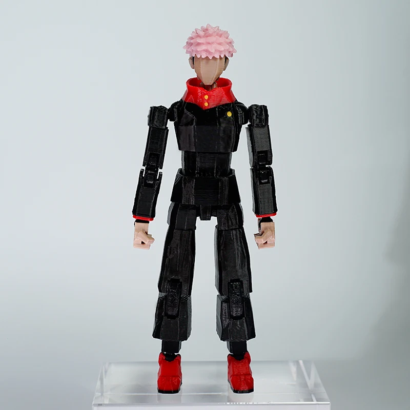 3D 인쇄 Jujutsu Kaisen Ryomen Sukuna 애니메이션 멀티 관절 Shapeshift 장난감 액션 피규어 마네킹 모델 장식품 선물