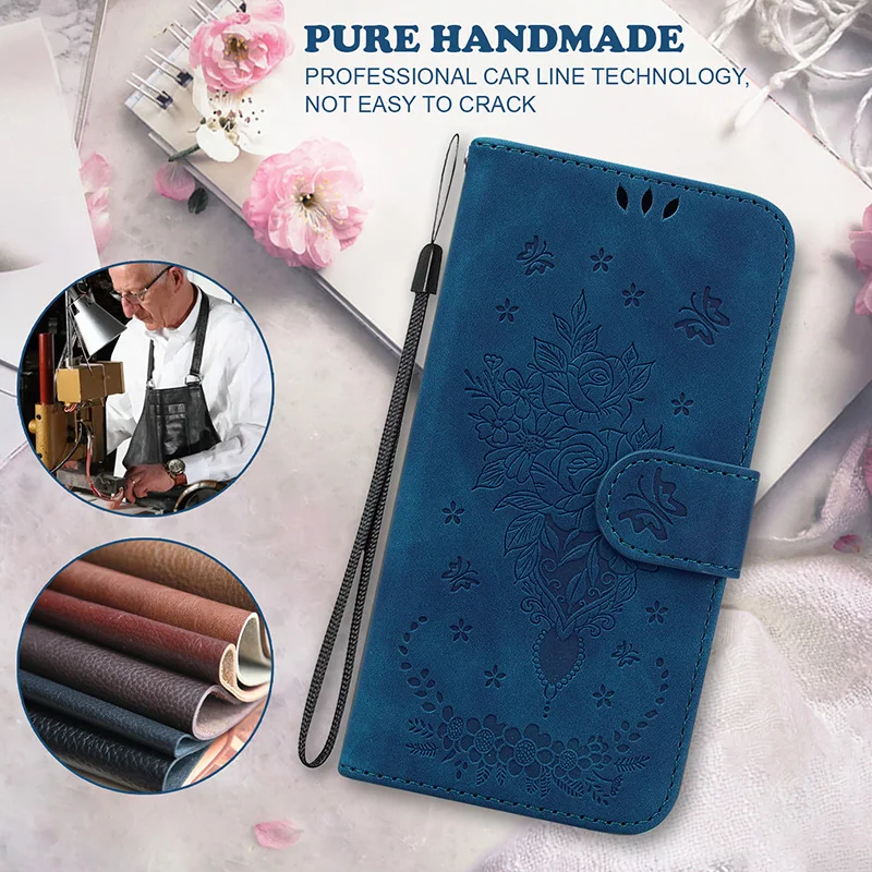 Stand Flip Wallet Case für Samsung Galaxy A57 A56 A55 A54 A53 A52S A42 A35 A36 A37 A34 A33 A32 4G 5G Leder Schutzhülle – Detail 2