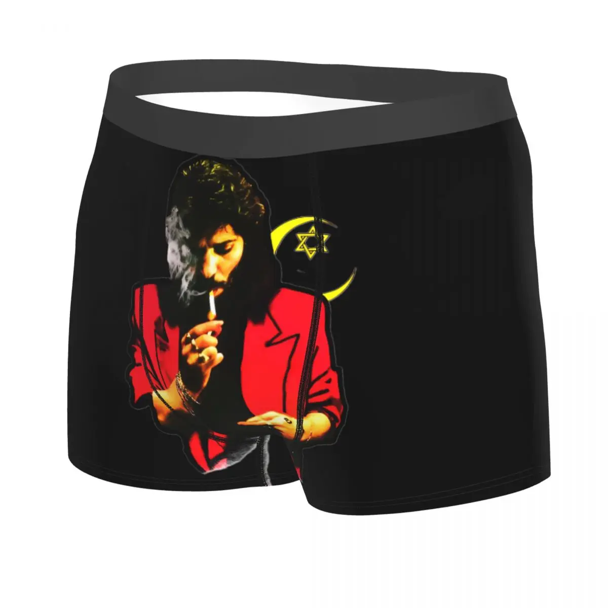 Sexy Flamenco Singer Camaron De La Isla Boxers Shorts Underpants Male Stretch Briefs Underwear