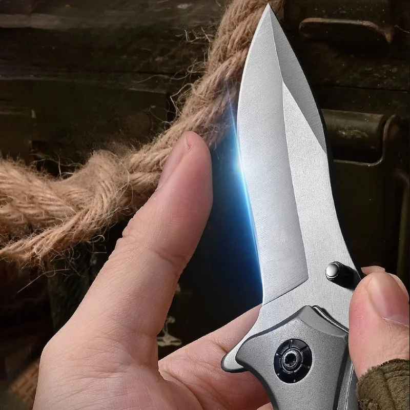 3-Piece Stainless Steel Foldable Pocket Knife Set – Portable, Travel-Grade with High-Performance Blades