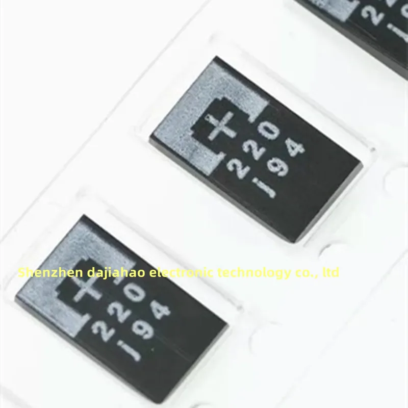 5 pces 6tpe220mi capacitor sólido do tântalo do polímero 6.3v 220uf 7343 d baixo esr.