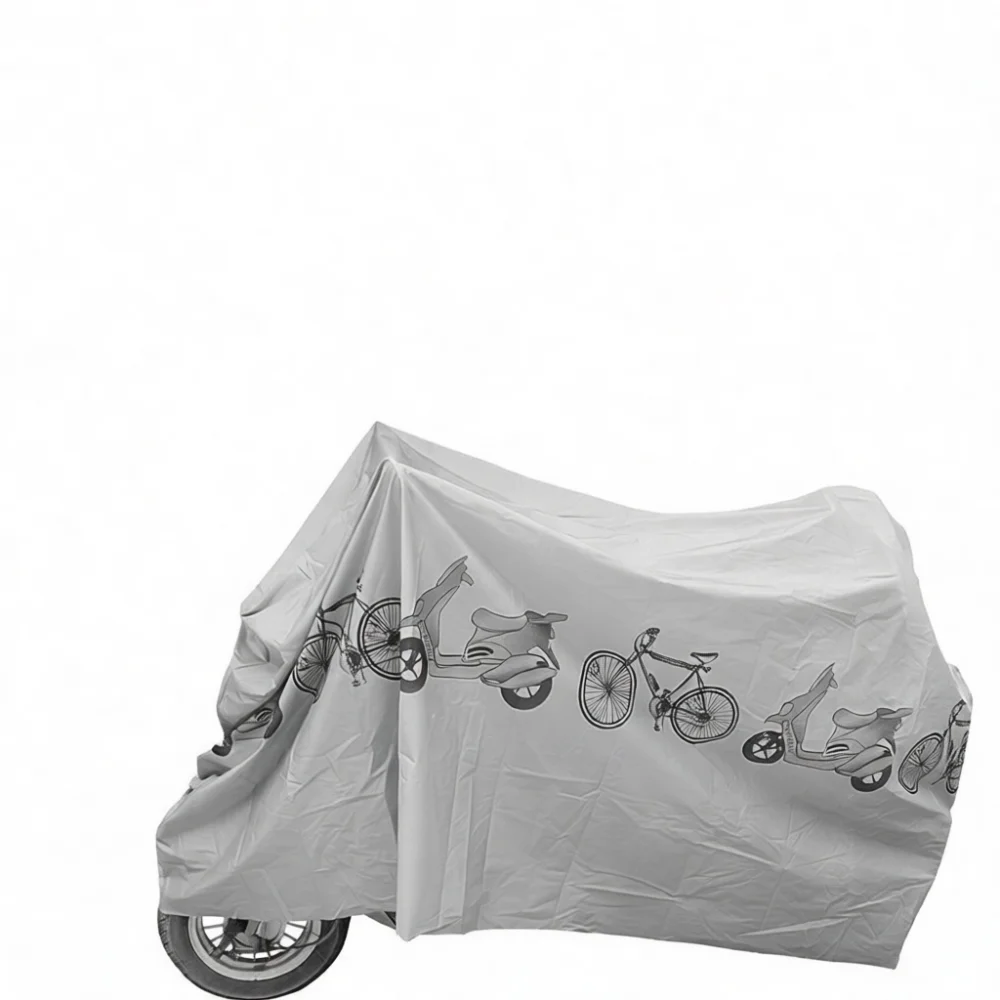 Universal Motorcycle Cover Outdoor Waterproof Rain Protector PEVA Shield For Electric Bicycle Scooter Motorbike Sun Protection