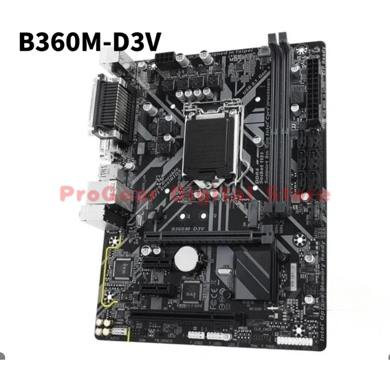 

Used for GIGABYTE B360M-D3V / B360M GAMING HD / B360M-D3H LGA 1151 mATX DDR4 Motherboards