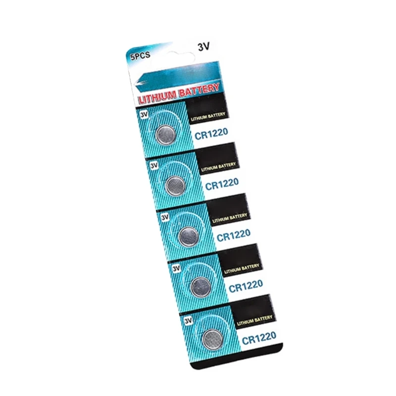 Multipacks Của 5 Chiếc/10 Chiếc CR1220 Lithium Pin Kim Loại CR1220 3V Lithium Đồng Xu Tế Bào Cho Điện Tử hàng Ngày Nhu Cầu