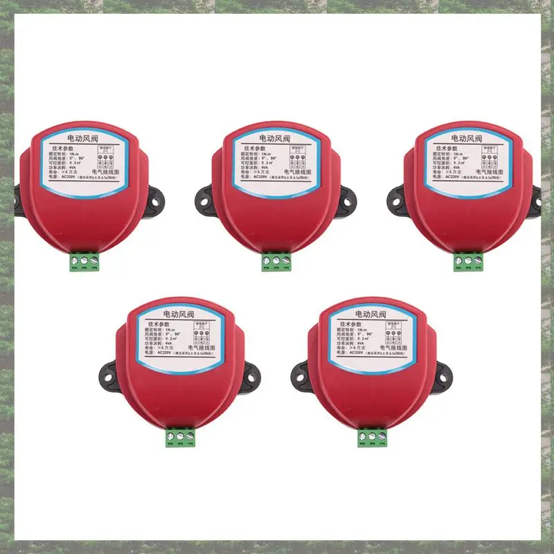 

Лучший из 2025-5X 220 В привод для воздушной заслонки, электрический воздуховод, моторизованный привод ветрового клапана заслонки 1 нм для вентиляционной трубы