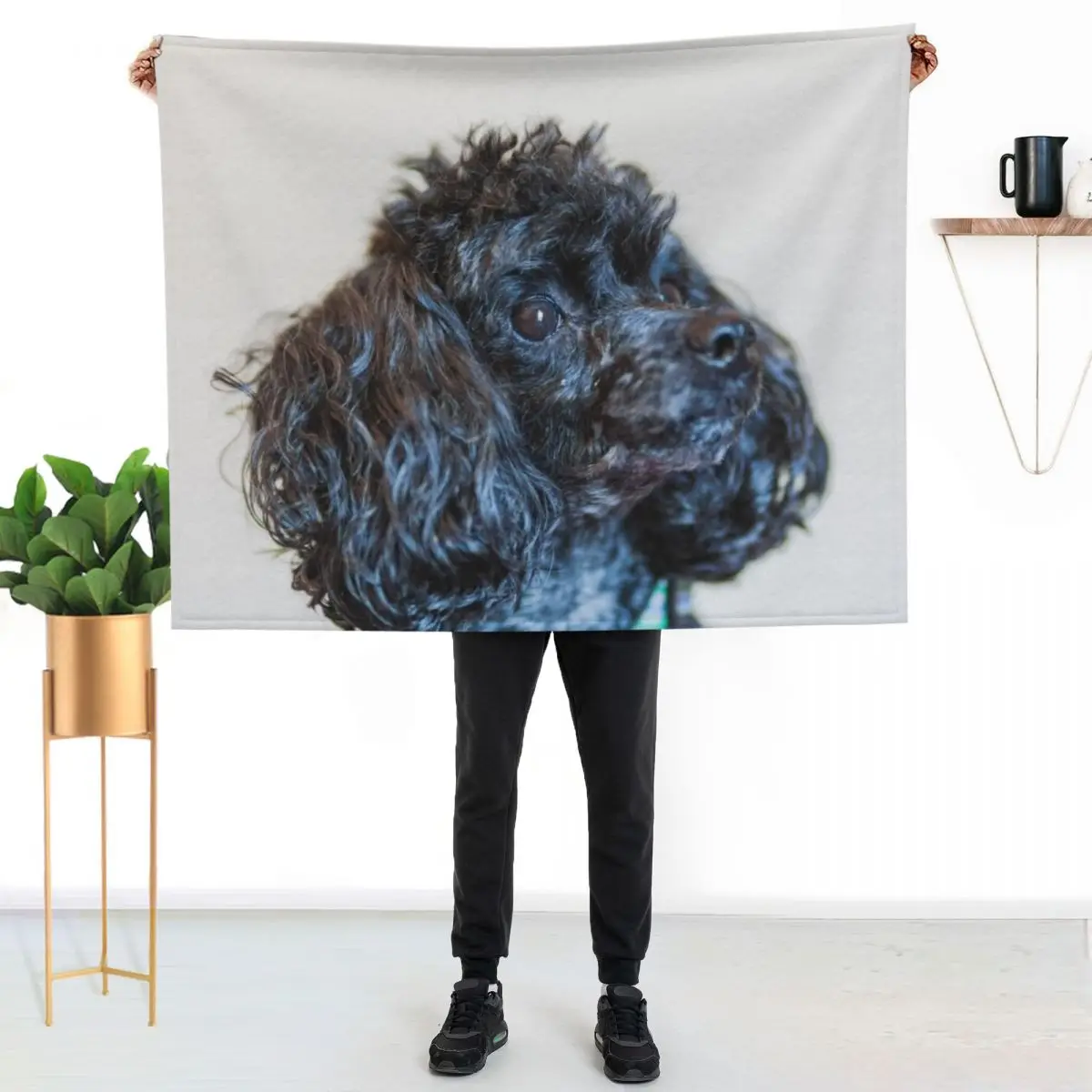 Classic poodle Throw Blanket Thin Blankets For Bed Personalized Gift Soft sofa bed Decorative Sofa Blankets