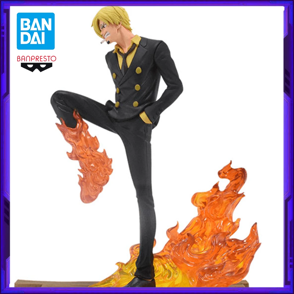 

В наличии Bandai Original Banpresto ONE PIECE LFS Sanji аниме фигурка модель игрушки