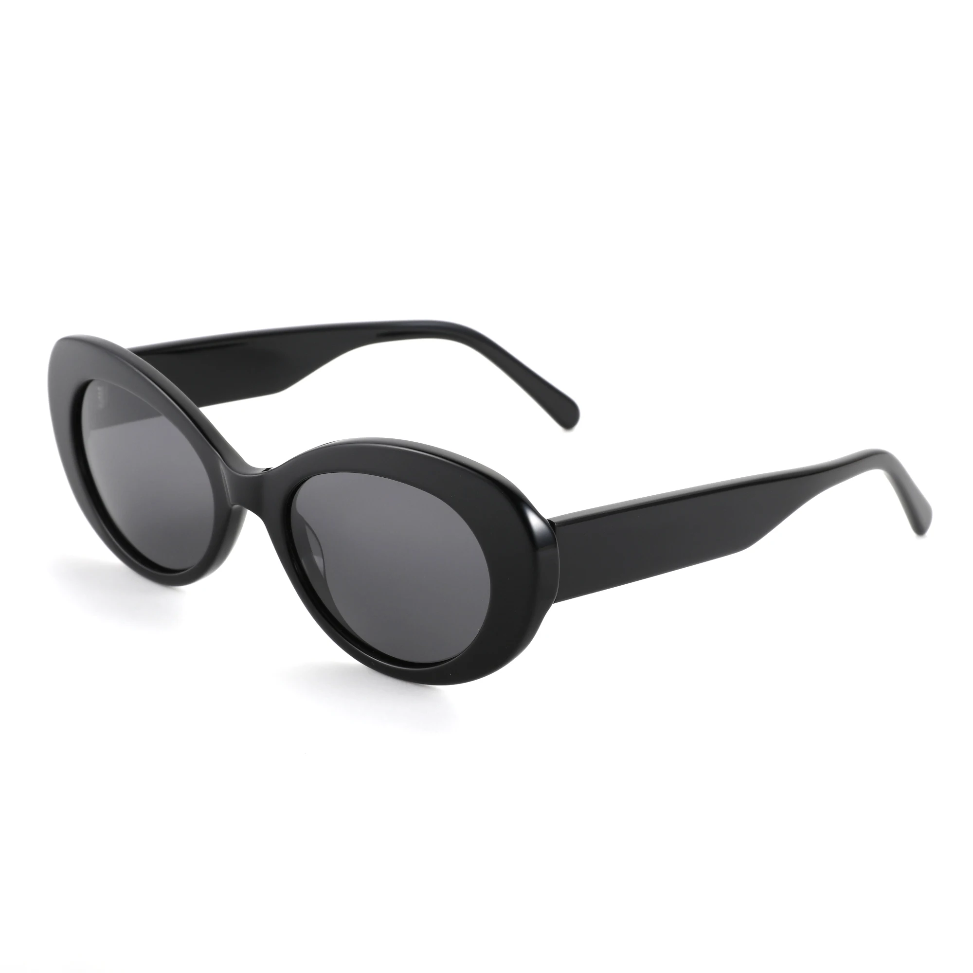 UV400 Polarized Oval Acetate Sunglasses for Women Oval Tortoiseshell Sunglasses | UV400 Acetate Frame  main image 4